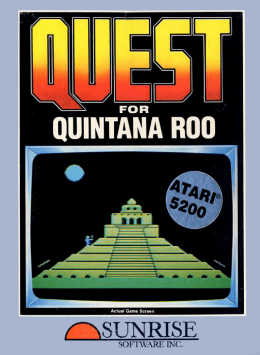 Quest for Quintana Roo box art for Atari 5200